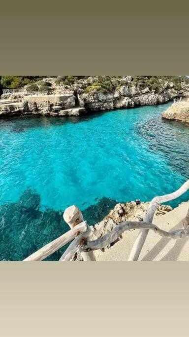 Pura Vida Apartamento Con Piscina Cala'N Blanes  Kültér fotó