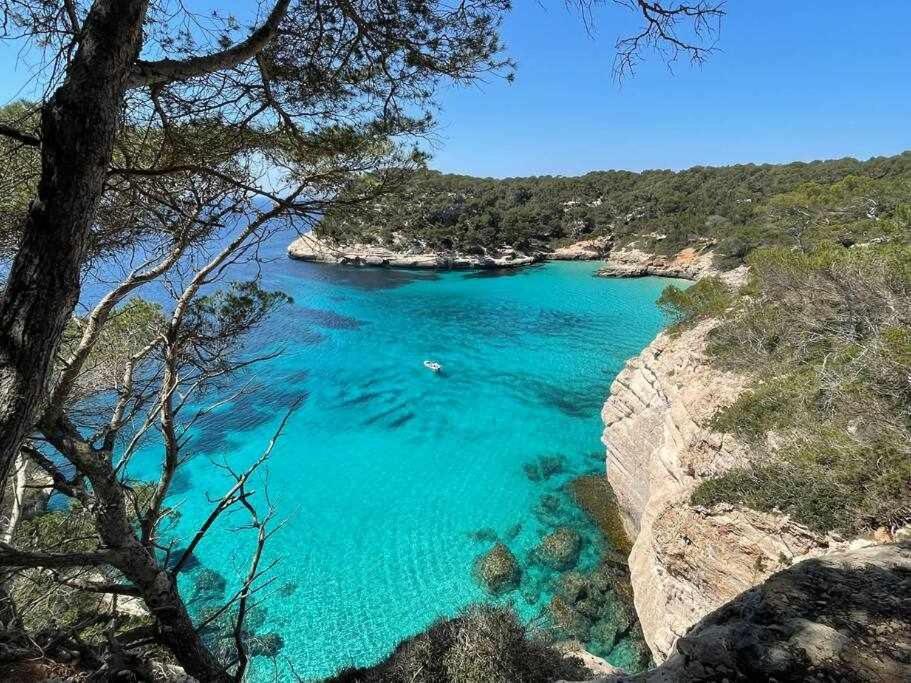 Pura Vida Apartamento Con Piscina Cala'N Blanes  Kültér fotó