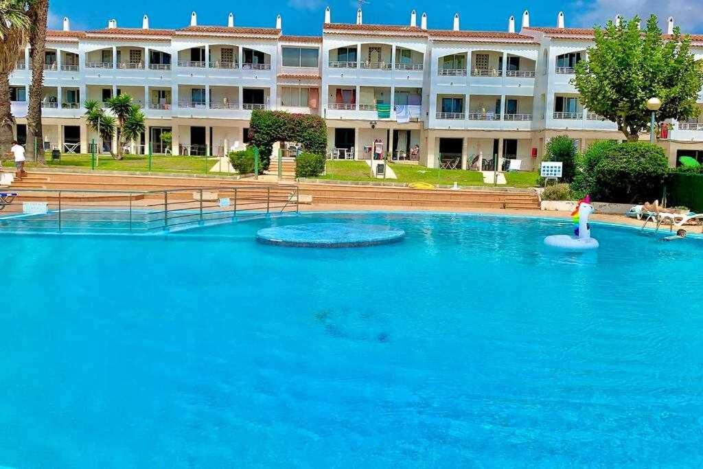 Pura Vida Apartamento Con Piscina Cala'N Blanes  Kültér fotó